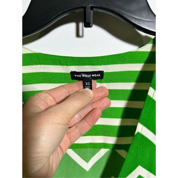 🌼5for$25🌼 Women’s Who What Wear , size XS, short sleeve, maxi wrap dress - Picture 3 of 4